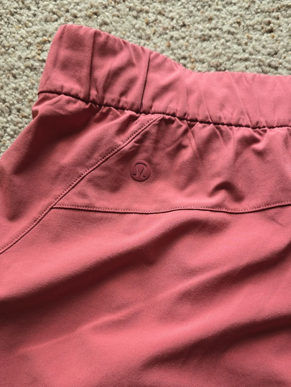 lululemon athletica Stroll At Sundown Women’s Athletic Shorts in Dusty Rose